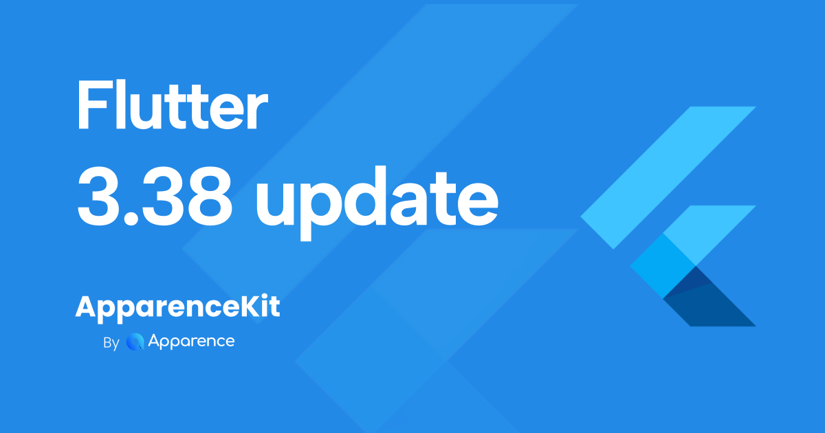Flutter update 3.38 and Dart 3.10  blog card image