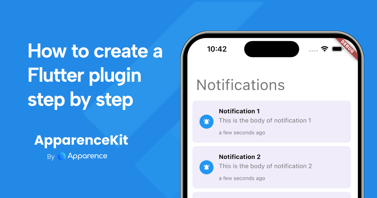 How to create a Flutter plugin step by step  blog card image