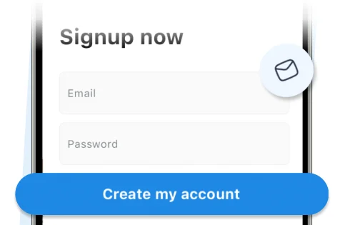 Email signup template