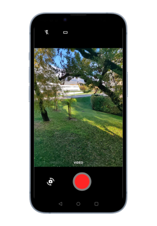 flutter camera capture interface