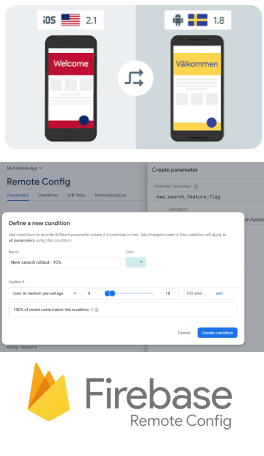 Remote config integration with Firebase