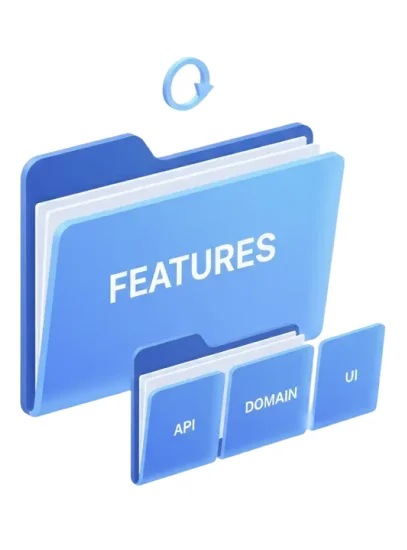 Flutter modular folder structure