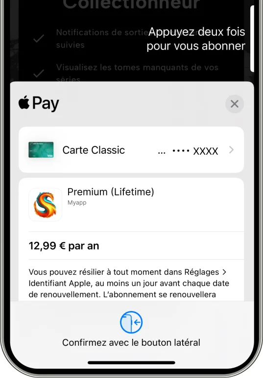 In-app purchases template for flutter with RevenueCat