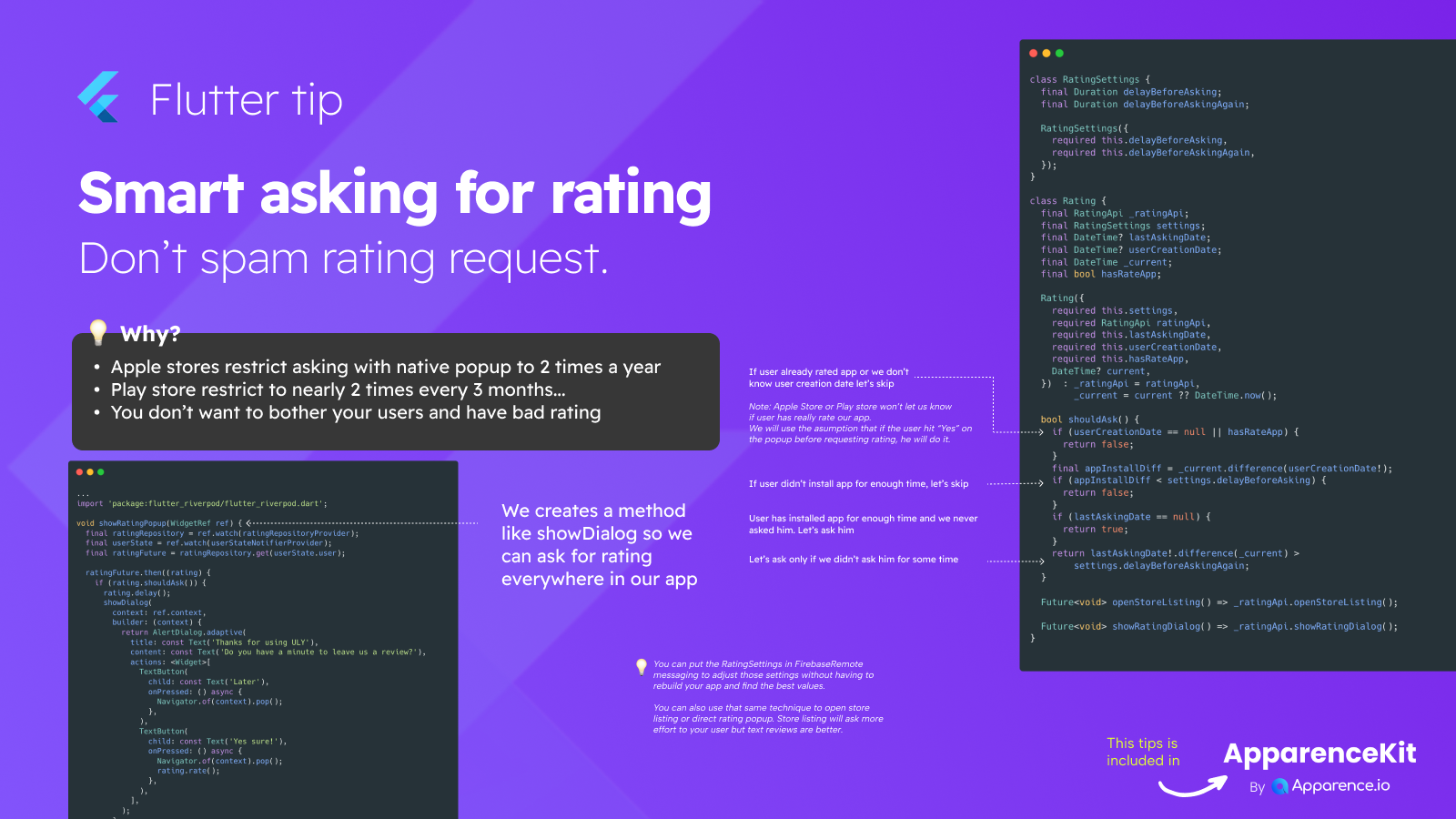Smart asking for rating  blog card image