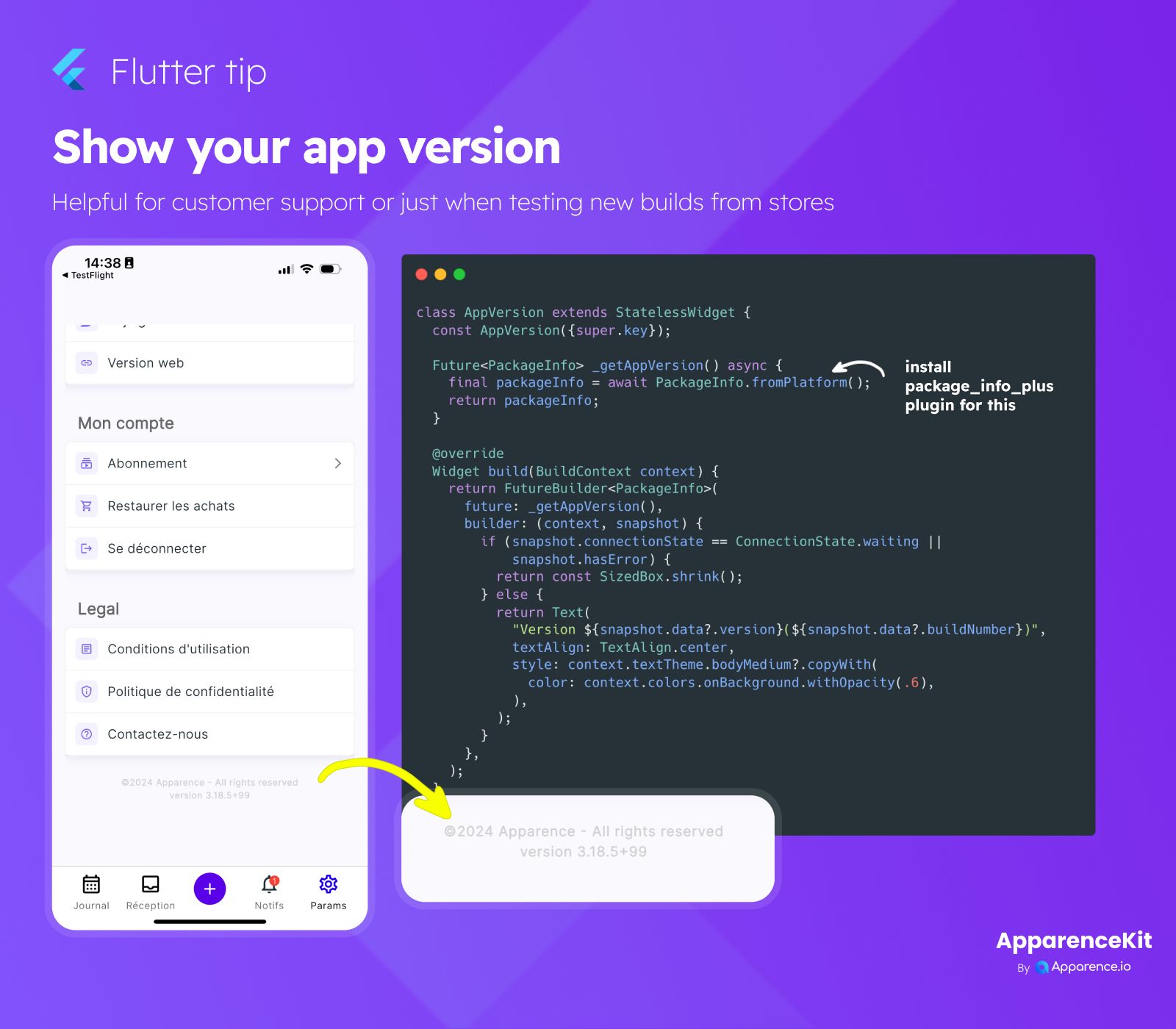 Show your app version  blog card image
