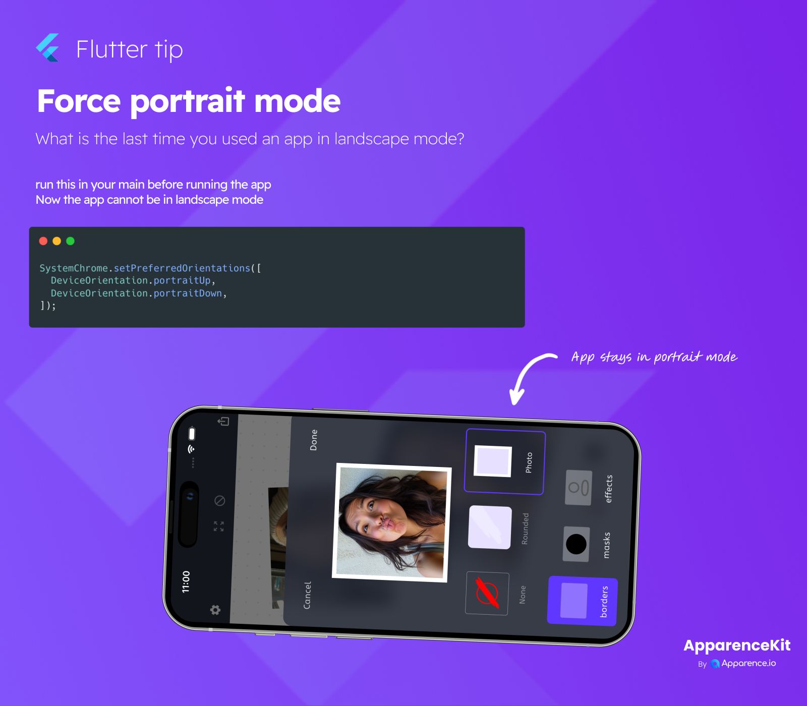 Force portrait mode  blog card image