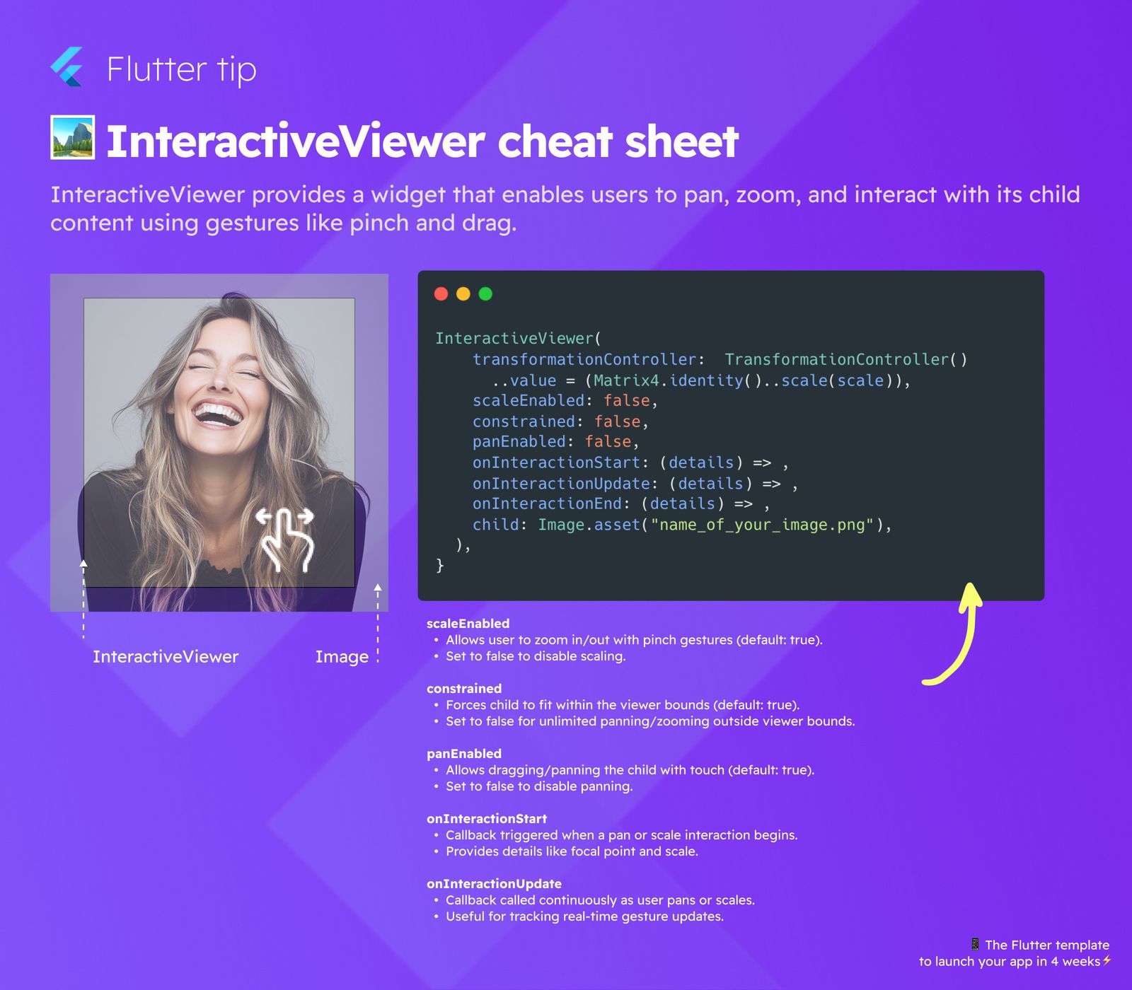 InteractiveViewer cheat sheet  blog card image