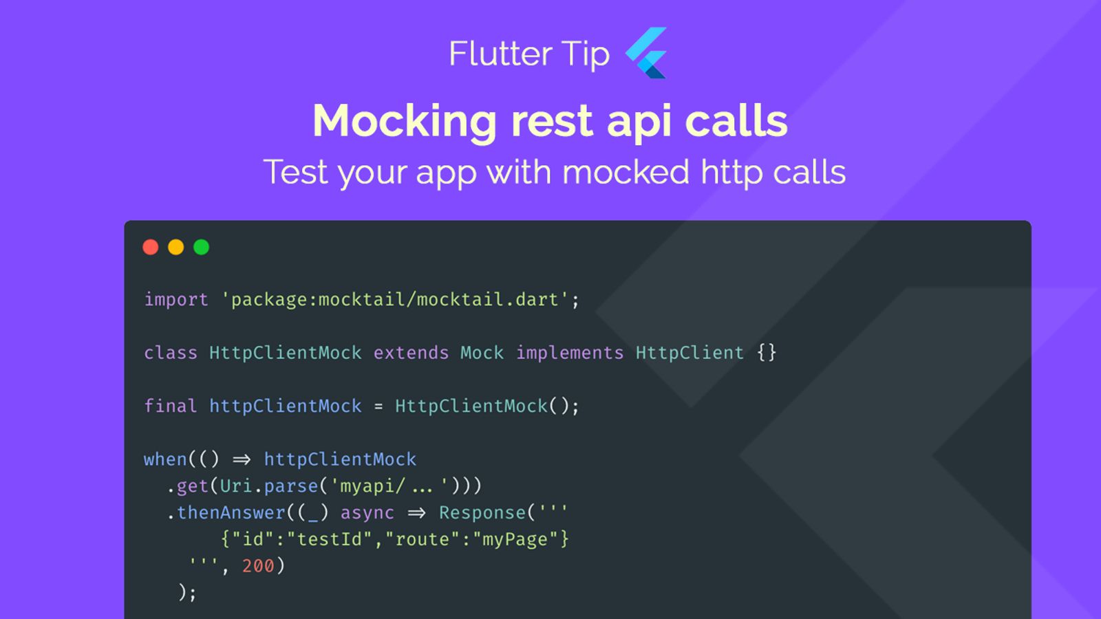 Mocking rest api calls  blog card image