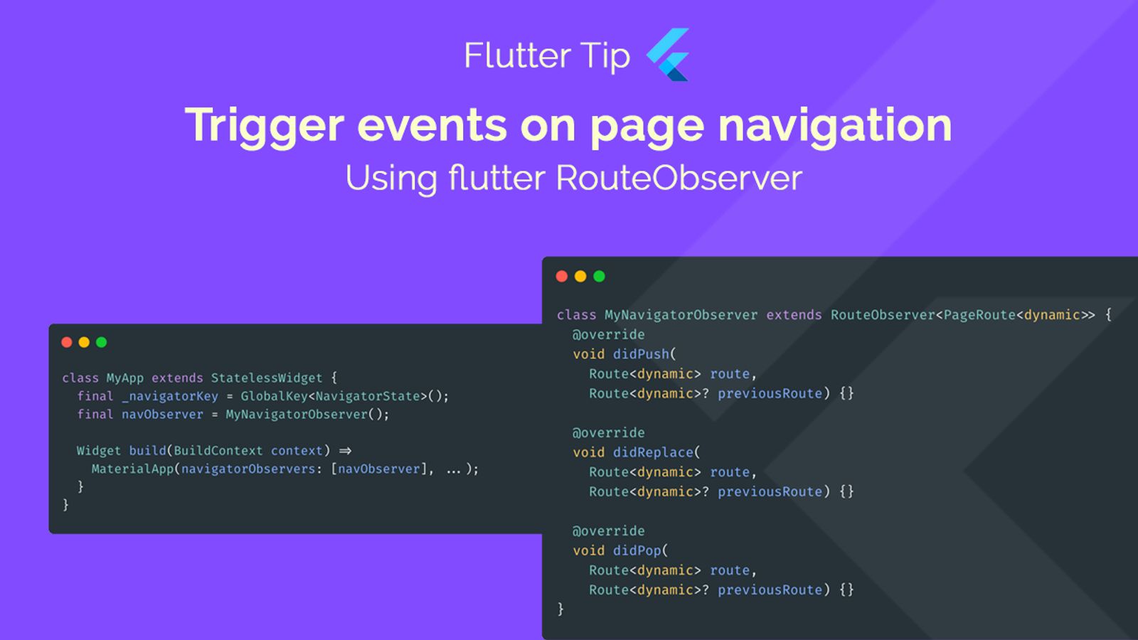 Trigger events on page navigation  blog card image